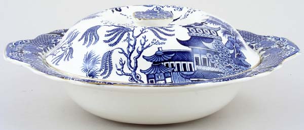 Covered Vegetable Dish c1930s